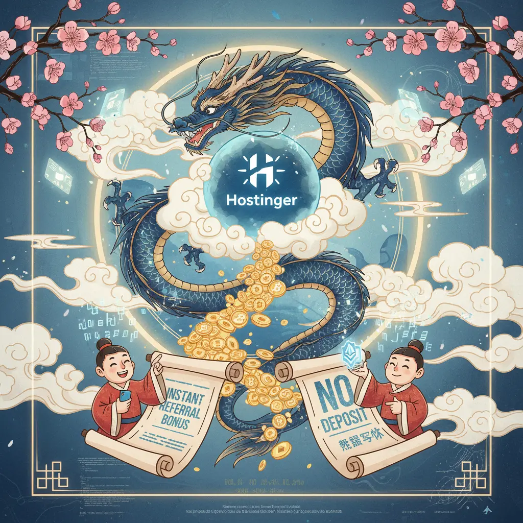 instant referral bonus no deposit - Hostinger