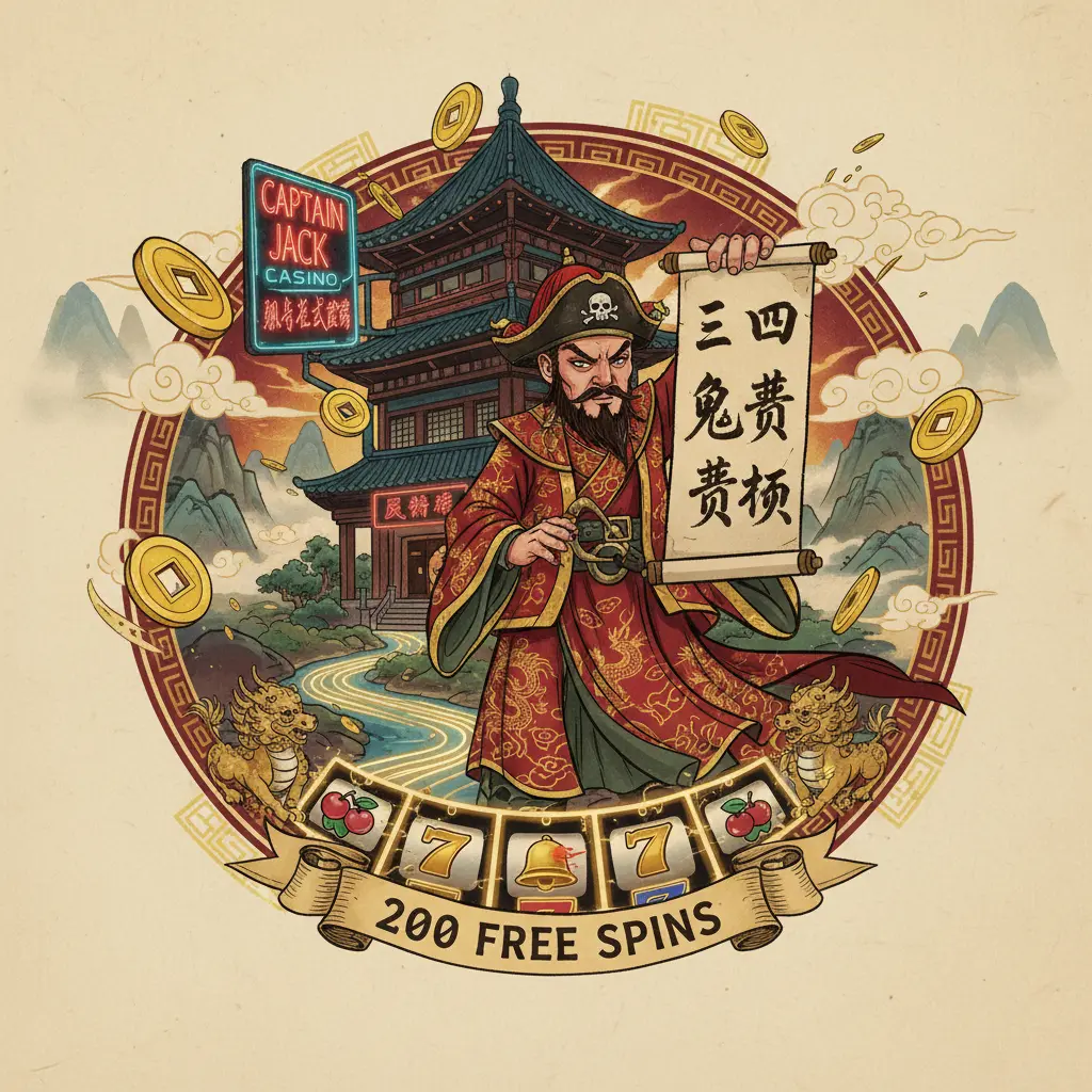 200 free spins - Captain