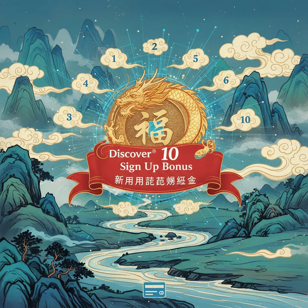 10 sign up bonus - Discover